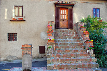 Image showing Bolgheri House, Tuscany, Italy, March 2007