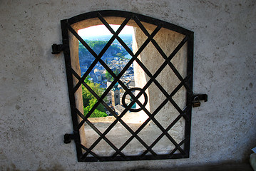 Image showing Window on Salzburg, Austria, April 2007