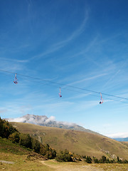 Image showing Ski lifts