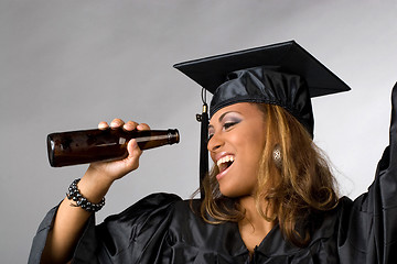 Image showing Happy Graduate Partying