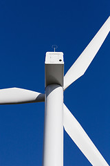 Image showing Windmill on blue sky