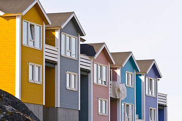 Image showing Colorful houses