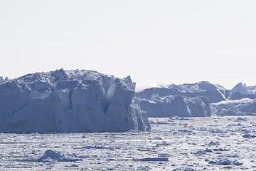 Image showing Icebergs at Ilulissat, Greenland