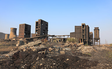 Image showing Industrial ruins