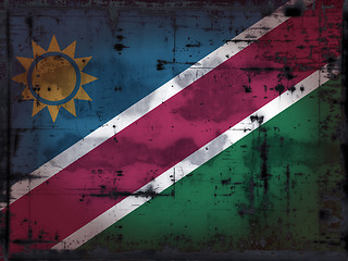 Image showing grunge namibia