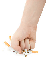 Image showing stop smoking