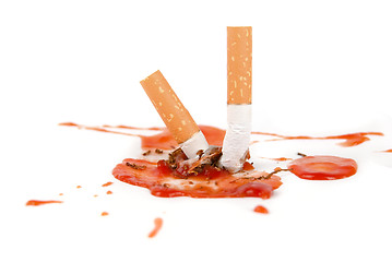 Image showing smoking kills