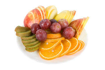 Image showing Colorful fruit salad 