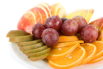 Image showing Healthy combination of fresh fruits