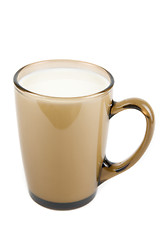 Image showing Glass with milk