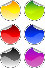 Image showing color stickers