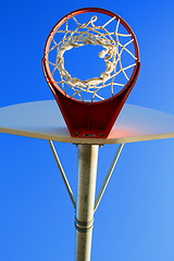 Image showing Basketball Net And Backboard