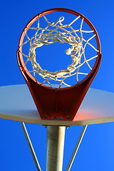 Image showing Basketball Net And Backboard