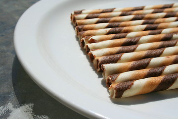 Image showing Chocolate Cookie Sticks