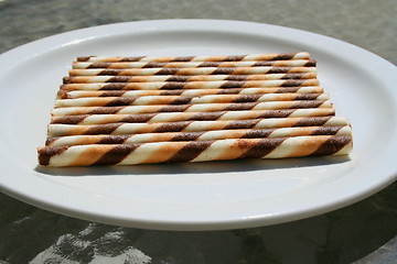 Image showing Chocolate Cookie Sticks