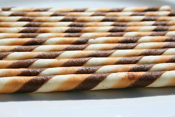 Image showing Chocolate Cookie Sticks