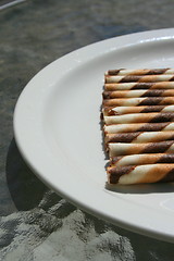 Image showing Chocolate Cookie Sticks