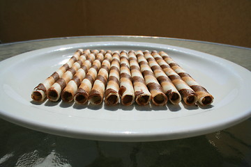 Image showing Chocolate Cookie Sticks