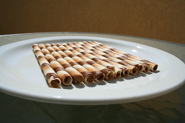 Image showing Chocolate Cookie Sticks