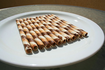 Image showing Chocolate Cookie Sticks