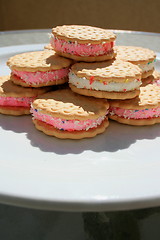 Image showing Marshmallow Cookies on a Plate