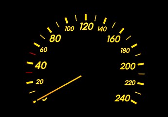 Image showing Speedometer