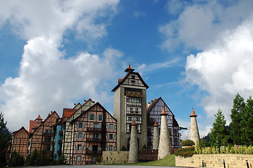 Image showing Sunny old castle