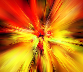 Image showing abstract explosion background