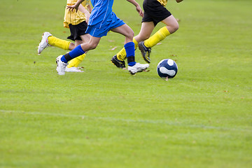 Image showing Soccer players