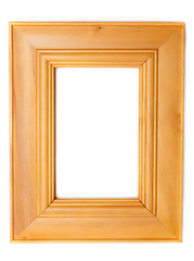 Image showing Wooden frame for photography