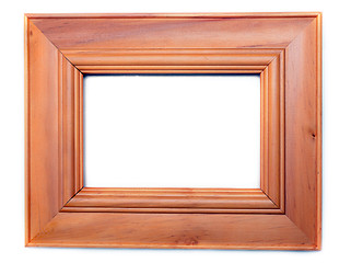 Image showing Wooden frame for photography