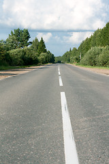 Image showing Road with underbar band