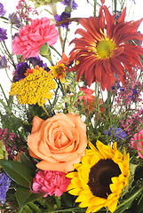 Image showing Bouquet of Assorted Flowers