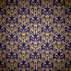 Image showing floral royal wallpaper