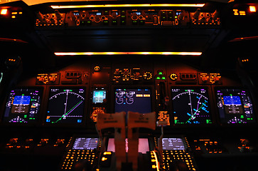 Image showing Flight deck