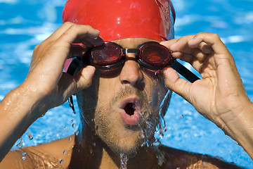 Image showing Male Swimmer