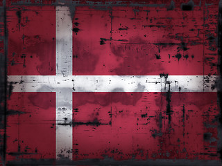 Image showing grunge denmark