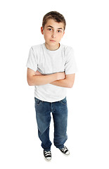 Image showing Boy in casual clothes