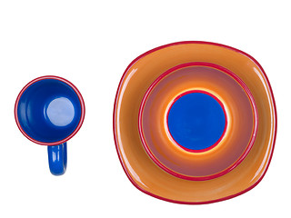 Image showing Colorful Dishes
