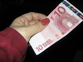 Image showing Ten euros