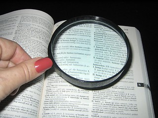 Image showing Magnifying glass