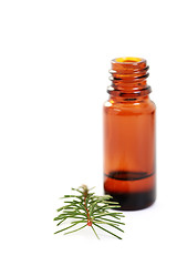 Image showing fir tree essential oil