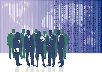 Image showing World business people 