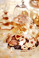 Image showing Delicious Christmas cookies