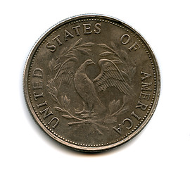 Image showing old usa coin