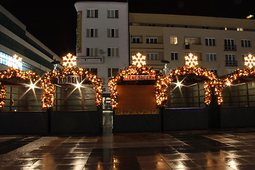 Image showing xmas shopping place