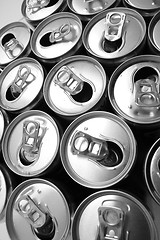 Image showing empty cans