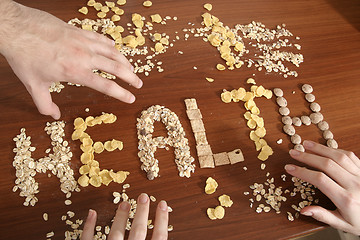 Image showing Corn flakes