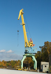 Image showing Lifting crane