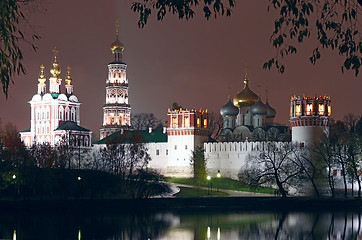 Image showing Moscow. Novodevichiy monastery.